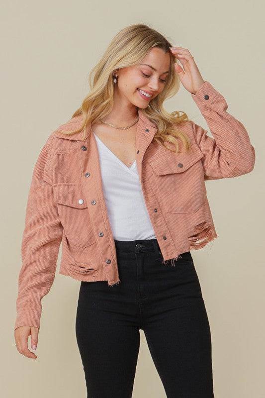 Zanna Distressed Jacket