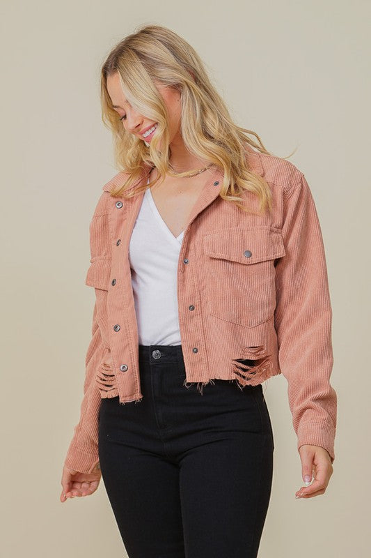 Zanna Distressed Jacket