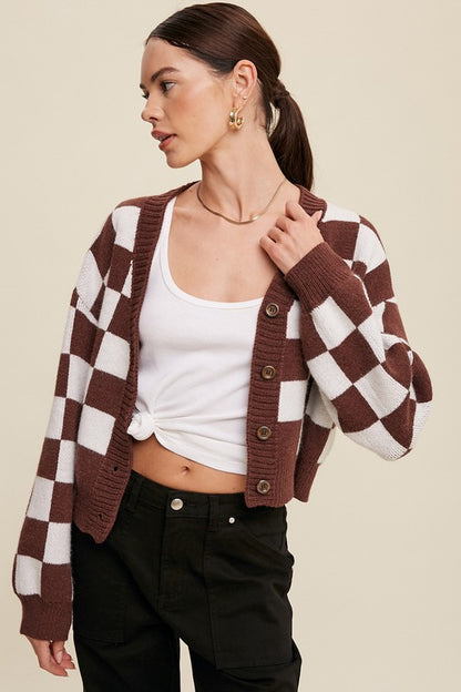 Kenna Checker Sweater