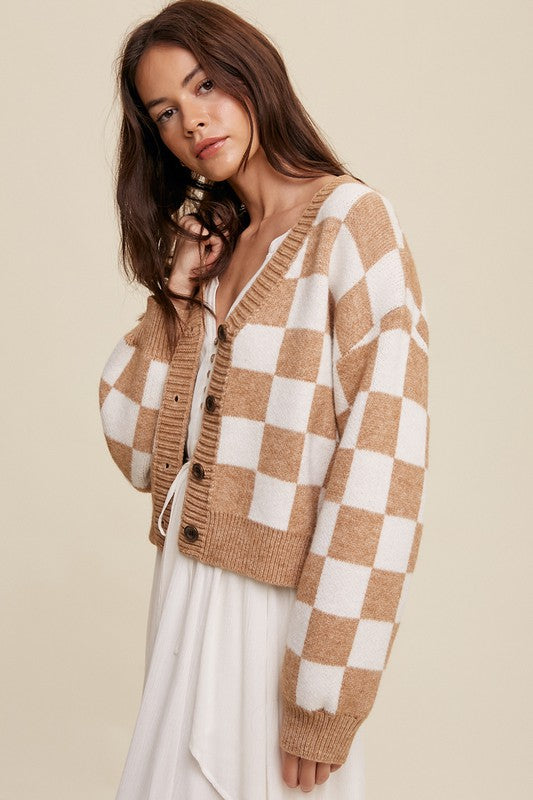 Kenna Checker Sweater