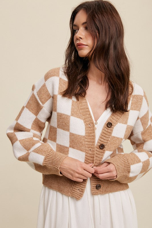 Kenna Checker Sweater