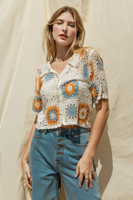 Summer Crochet Top