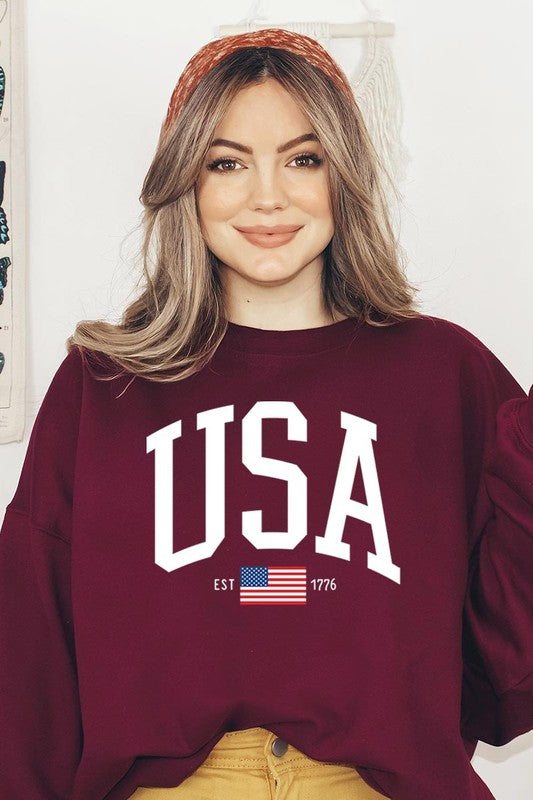 USA Est 1776 Sweatshirt