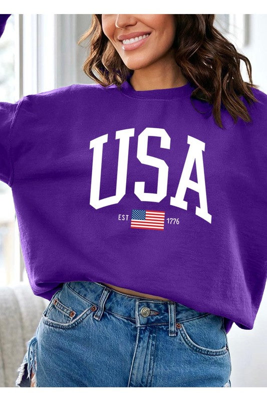 USA Est 1776 Sweatshirt