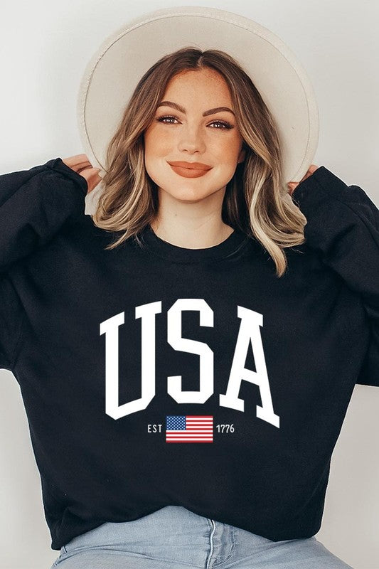 USA Est 1776 Sweatshirt