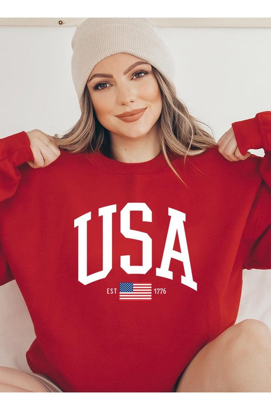 USA Est 1776 Sweatshirt