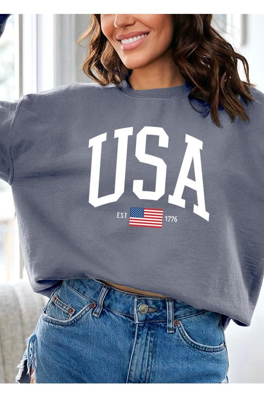 USA Est 1776 Sweatshirt