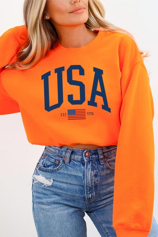 USA Est 1776 Sweatshirt