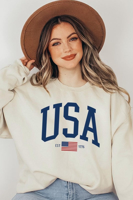 USA Est 1776 Sweatshirt