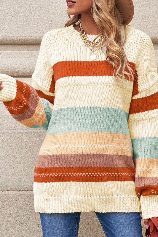 Amy Striped Sweater